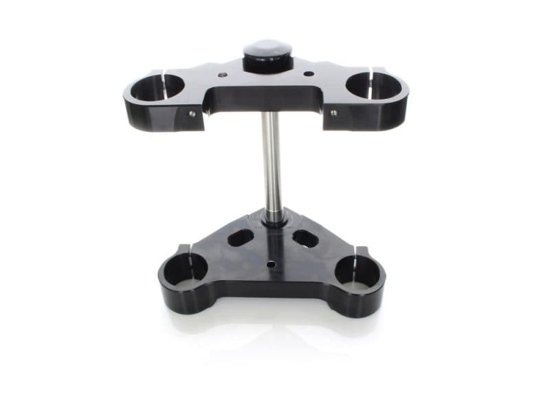 Aluminium motorcycle triple tree clamp for Harley Davidson bikes.