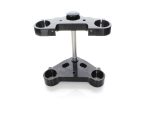 Aluminium motorcycle triple tree clamp for Revelry Motorcycles.