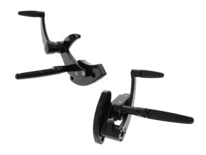 Forward Controls - Rubber Inlay - Black. Fits Softail 2018up. Length Adjustable.