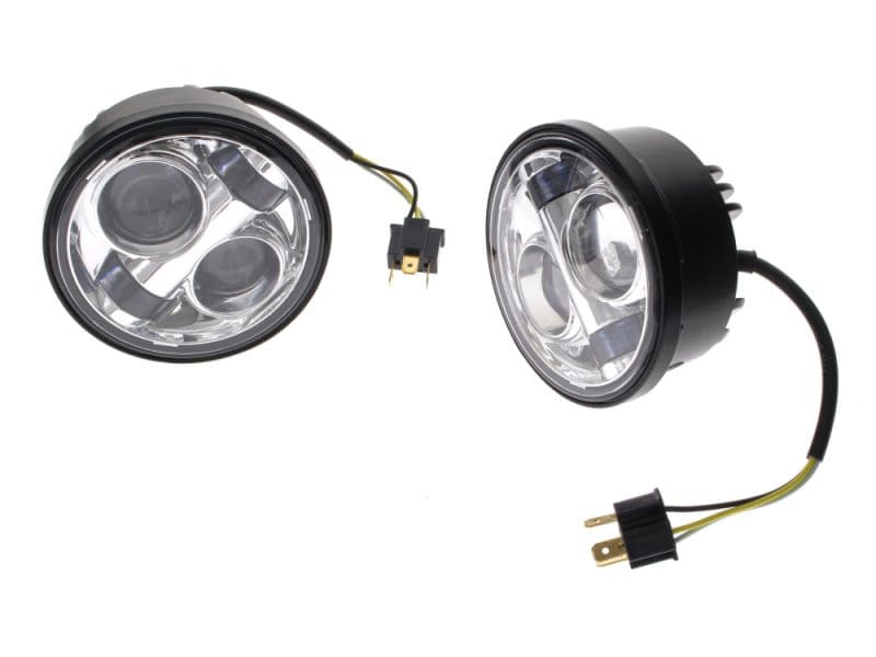 High-performance motorcycle LED headlight for Revelry Motorcycles in Australia.