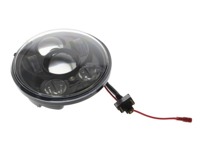 50w 5-3/4in. Headlight with Parker Light - Black. Fits most Yamaha.