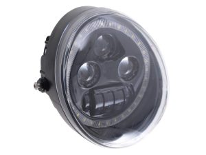 5-3/4in. LED HeadLight Insert with Halo - Black. Fits Night Rod Special 2012-2017 & Muscle 2009-2017.