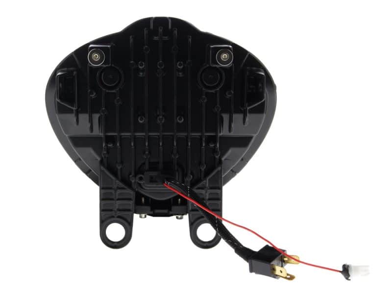 High-quality motorcycle tail light with integrated LED indicators for Revelry Motorcycles.