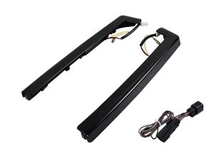 Revelry Motorcycles electric bike battery key switch and wiring harness for motorbike electric conversion.