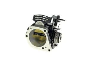 High-performance motorcycle throttle body for Revelry Cycles custom bikes.