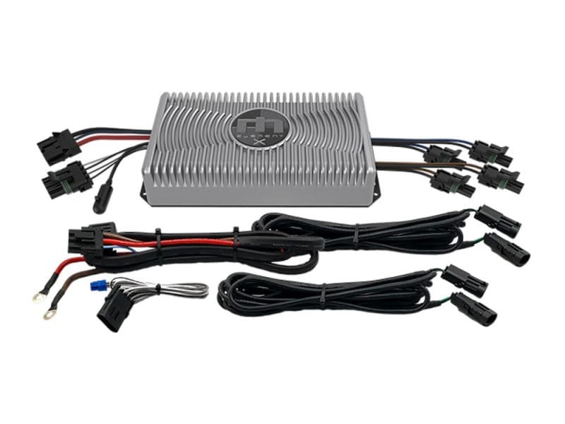 150 Watt High-performance motorcycle ECU with wiring harness for Revelry motorbikes.