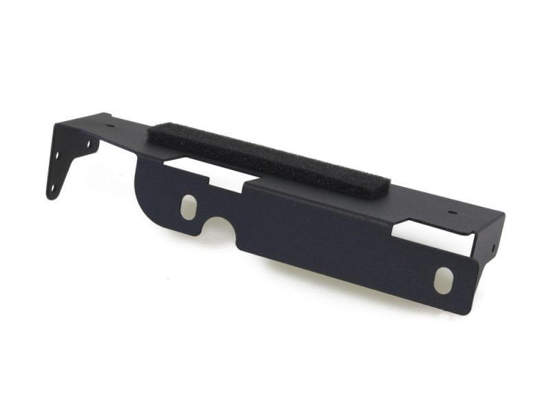 Lightweight motorcycle frame part for Revelry Motorcycles, durable metal construction.