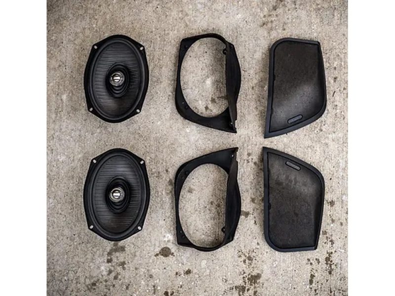 High-quality motorcycle speaker and fairing parts for Revelry Motorcycles. Perfect for custom bike sound systems and modifications.