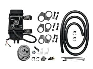 High-performance motorcycle cooling system parts and accessories from Revelry Motorcycles.