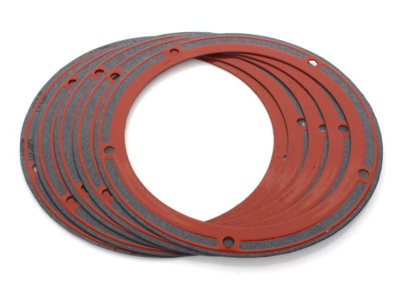 High-performance motorcycle clutch friction plates for Revelry Motorcycles Australia.