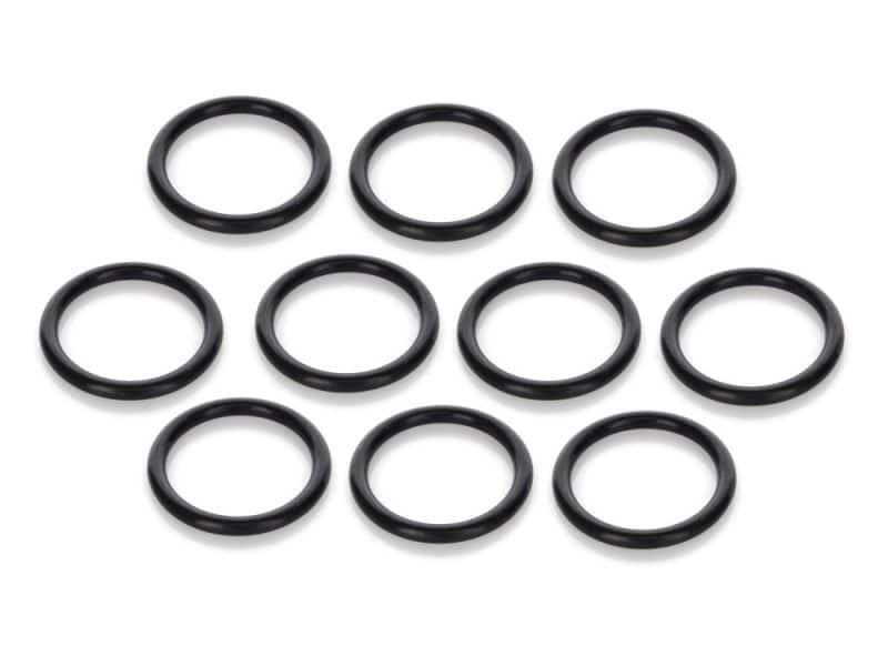 Black rubber O-rings for motorcycle maintenance and repair. Suitable for Revelry Motorcycles accessories.
