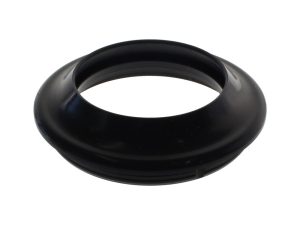 Black motorcycle rubber gasket for Revelry Cycles bikes.