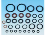 Silicone engine gasket set for motorcycle repair and maintenance. Fits various Revelry Motorcycles models.