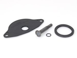 Replacement motorcycle part kit for Revelry Motorcycles, includes gasket, bolt, O-ring, and seal.
