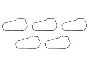 Primary Cover Gasket - Pack of 5. Fits Softail 2007-2017 & Dyna 2006-2017.