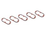 Inspection Cover Gasket - Pack of 5. Fits Softail 1984-2006 & Dyna 1991-2005 & 4Spd Big Twin 1965-1986.