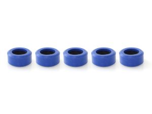 Blue motorcycle shock absorber bushes for Revelry Motorcycles – high-quality spare parts.