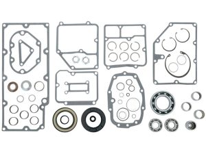 High-quality motorcycle engine gasket set with bearings for Revelry Motorcycles.