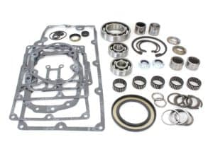 Genuine motorcycle engine gasket kit with bearings and seals for Revelry Motorcycles.