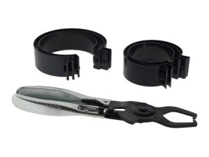 Extra motorcycle choke and handlebar tools for Revelry Motorcycles.