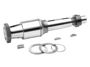 High-quality motorcycle axle and spacers for Revelry Motorcycles repair and customization.