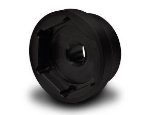 High-quality motorcycle clutch hub from Revelry Motorcycles, designed for durability and performance.