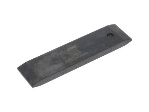 Industrial metal tool for motorcycle maintenance, black finish.