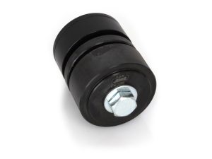 Heavy-duty motorcycle rear shock absorber mount for Revelry Motorcycles Australia.