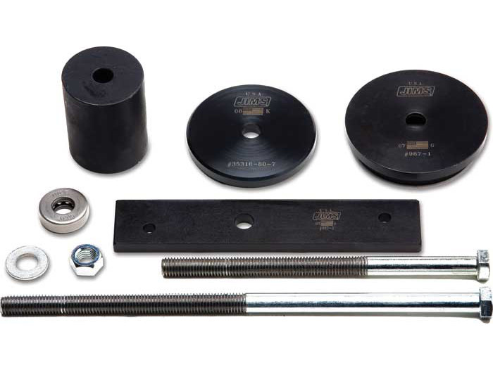 Main Drive Gear & Bearing Removal & Installation Tool. Use on 6Spd Big Twin 2006up High-quality motorcycle parts and accessories from Revelry Motorcycles for custom builds.