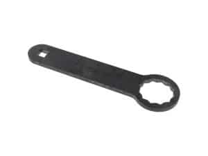 Heavy-duty motorcycle spanner wrench for Revelry Motorcycles.