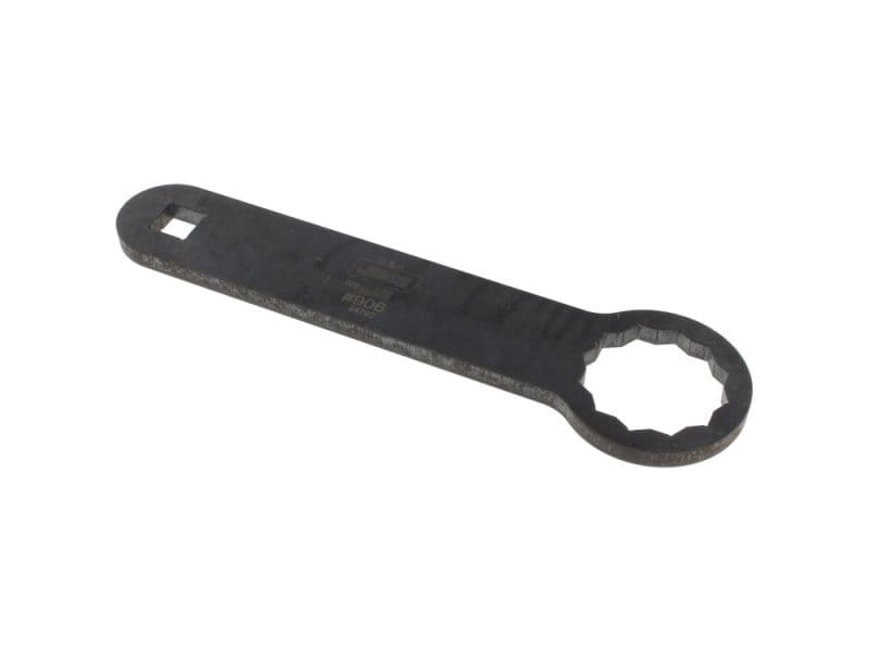 Heavy-duty motorcycle spanner wrench for Revelry Motorcycles.