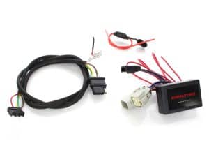 Wire harness and electronic control unit for motorcycle diagnostics.