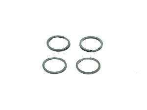 Small metal cable rings, motorcycle component for Revelry Motorcycles accessories.
