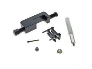 Precision motorcycle clutch lock tools for maintenance, repair, and clutch adjustment. Suitable for motorcycle mechanics.