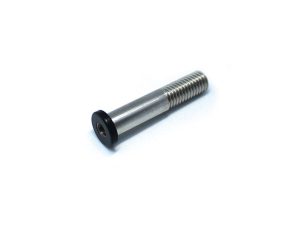High-quality motorcycle pivot bolt for Revelry Motorcycles. Durable stainless steel construction. Essential motorcycle maintenance part.