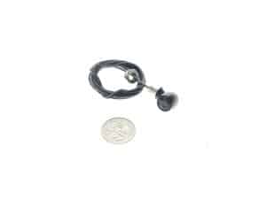 Black motorcycle sensor with wiring harness for Revelry Motorcycles accessories.