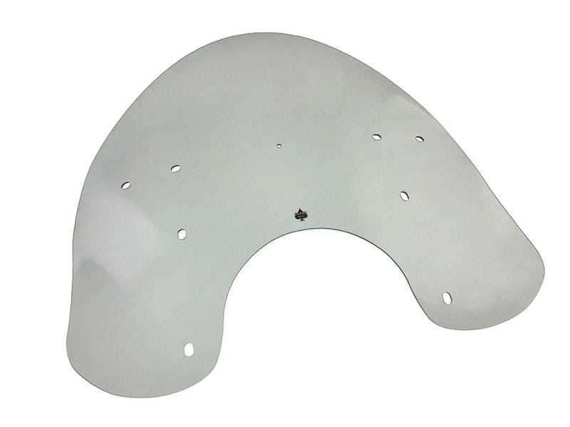 16.5in. Billboard Flare Windshield - Tint. Fits Road King 1994up & Dyna Switchback 2012-2016. Acrylic motorcycle windscreen for Revelry Motorcycles.