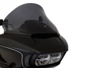 High-performance motorcycle windscreen for Revelry Motorcycles, Australian-made bike accessories.