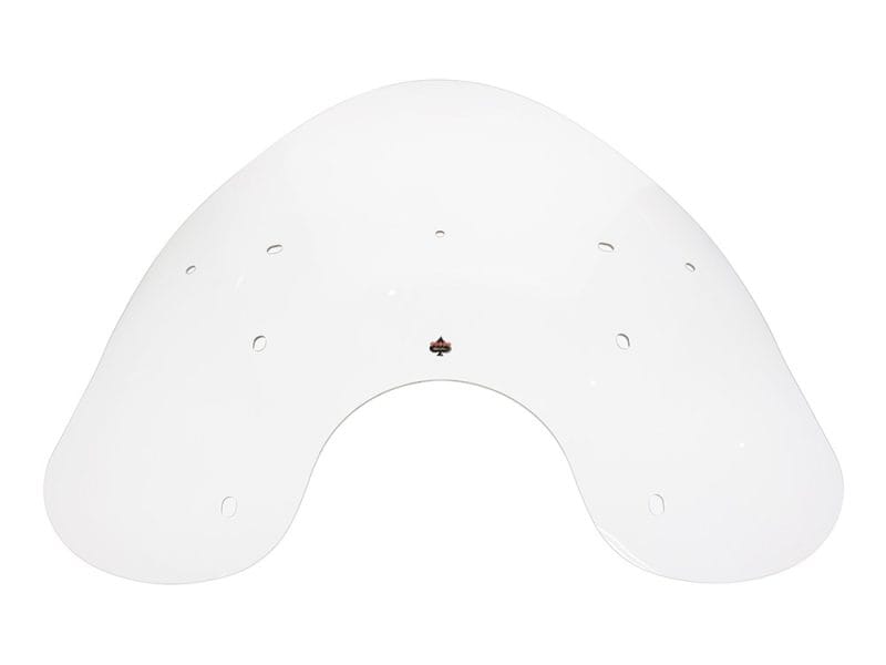 Light tinted motorcycle windscreen for Revelry Motorcycles - motorcycle accessory.