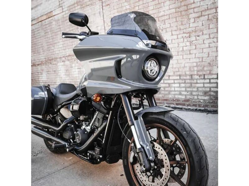 High-performance grey Yamaha motorcycle with touring fairing and black accents.