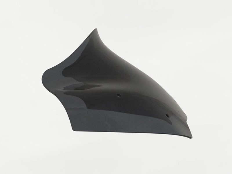 Aero motorcycle fairing for enhanced speed and style.