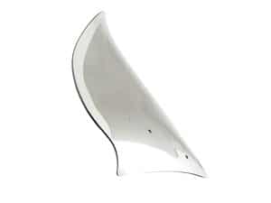 Shark fin motorcycle fairing part for Revelry Motorcycles.