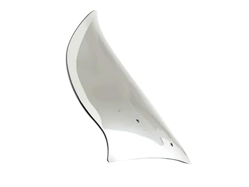 15in. Pro-Touring Flare Windshield - Tinted. Fits CVO Road Glide 2023up & Road Glide 2024up Shark fin motorcycle fairing part for Revelry Motorcycles.