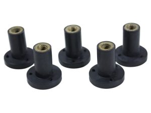 Windshield Flare Nuts - Pack of 5. Fits Road Glide 1998-2013