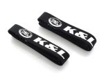 Black Revelry Cycle motorcycle handlebar grips strap, durable and stylish motorcycle accessories.