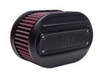 High-performance motorcycle air filter for Revelry Motorcycles, enhances engine airflow and power.