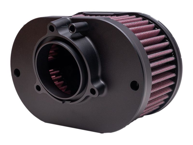 High-performance motorcycle air filter for Revelry Motorcycles. Designed for optimal airflow and engine protection.