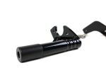 High-performance motorcycle shock absorber for revelry cycles, premium motorcycle suspension part.