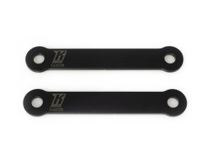 High-quality black motorcycle chain guide sliders for Revelry Motorcycles Australia.