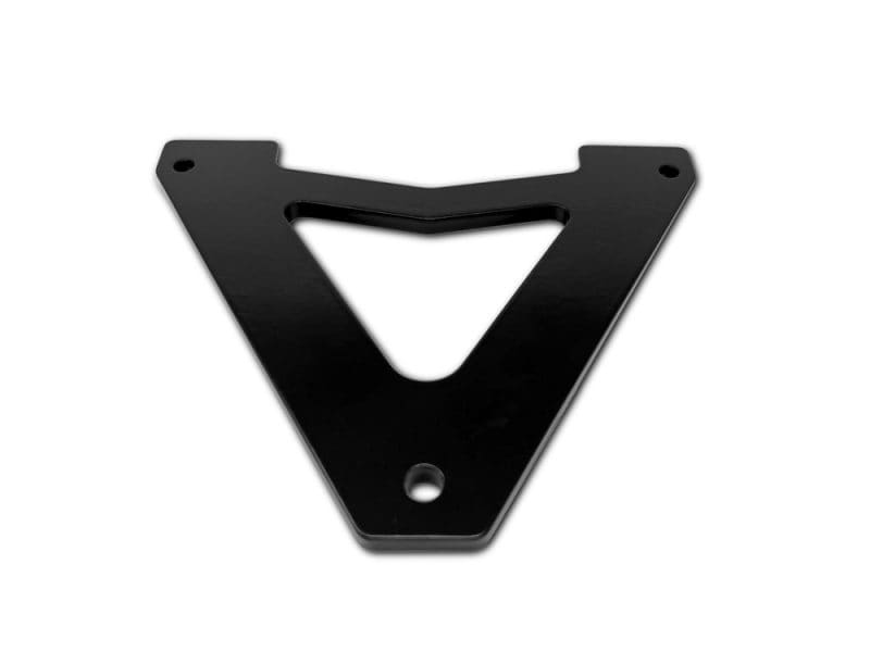 Kodlin Bates Style Headlight Bracket - Black. Fits Sportster S 2021up. Black motorcycle part, Revelry Motorcycles Australian store, durable bike accessory, high-quality motorcycle component, motorbike gear.
